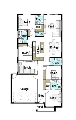 House Design Floor Plan Tirreno 210