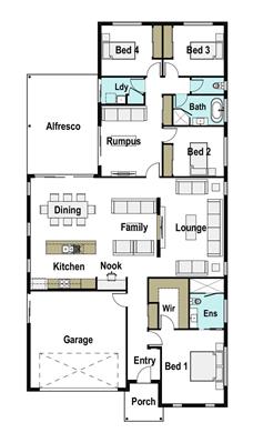 House Design Floor Plan Avalon 260
