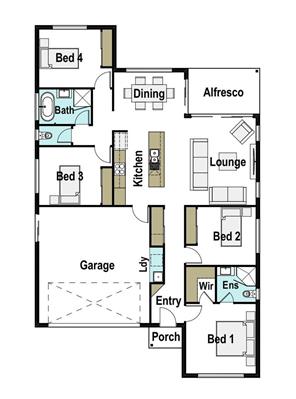 House Design Floor Plan Presence 175
