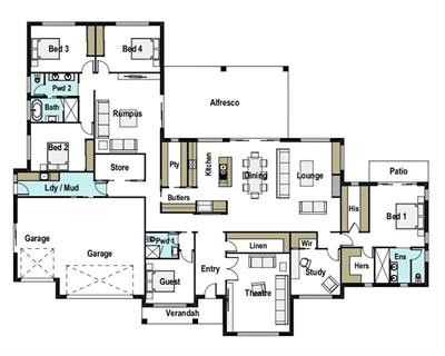 Beautiful Acreage Opportunity floor plan - Lot 51, Mount Rascal Road, Hodgsonvale, 4350