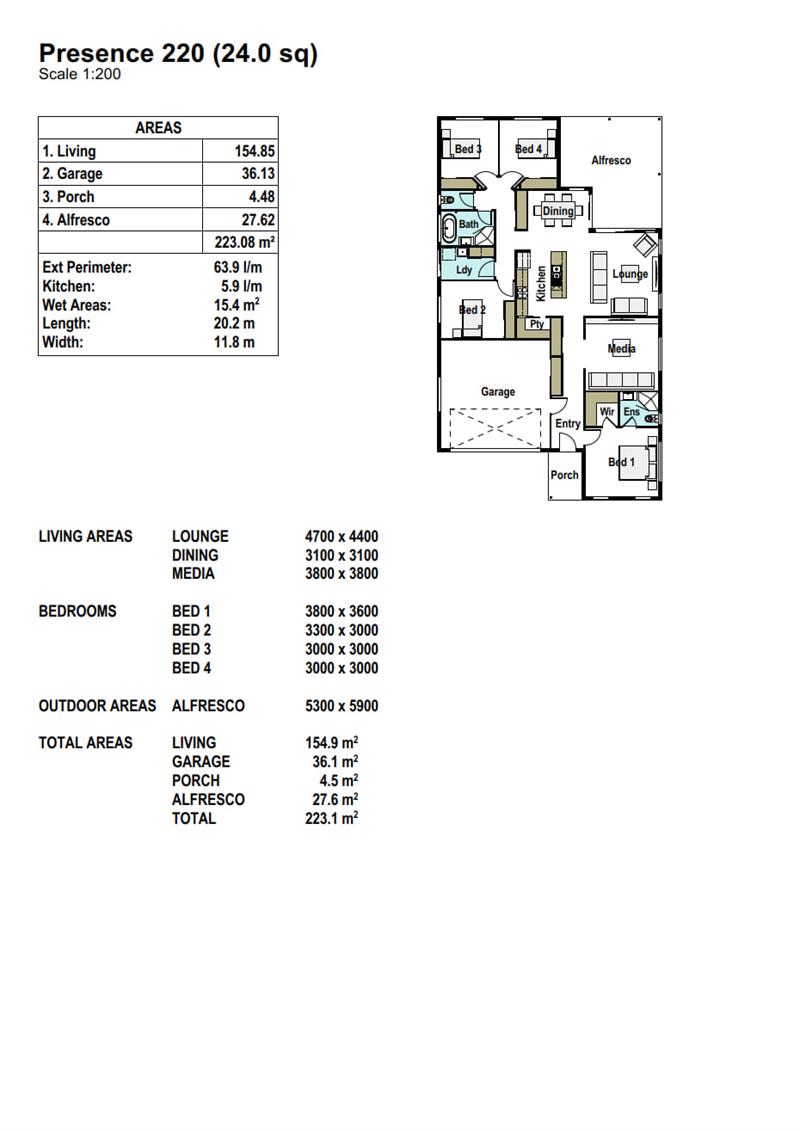 480m2 Block with 220m2 house Integrity New Homes House And Land