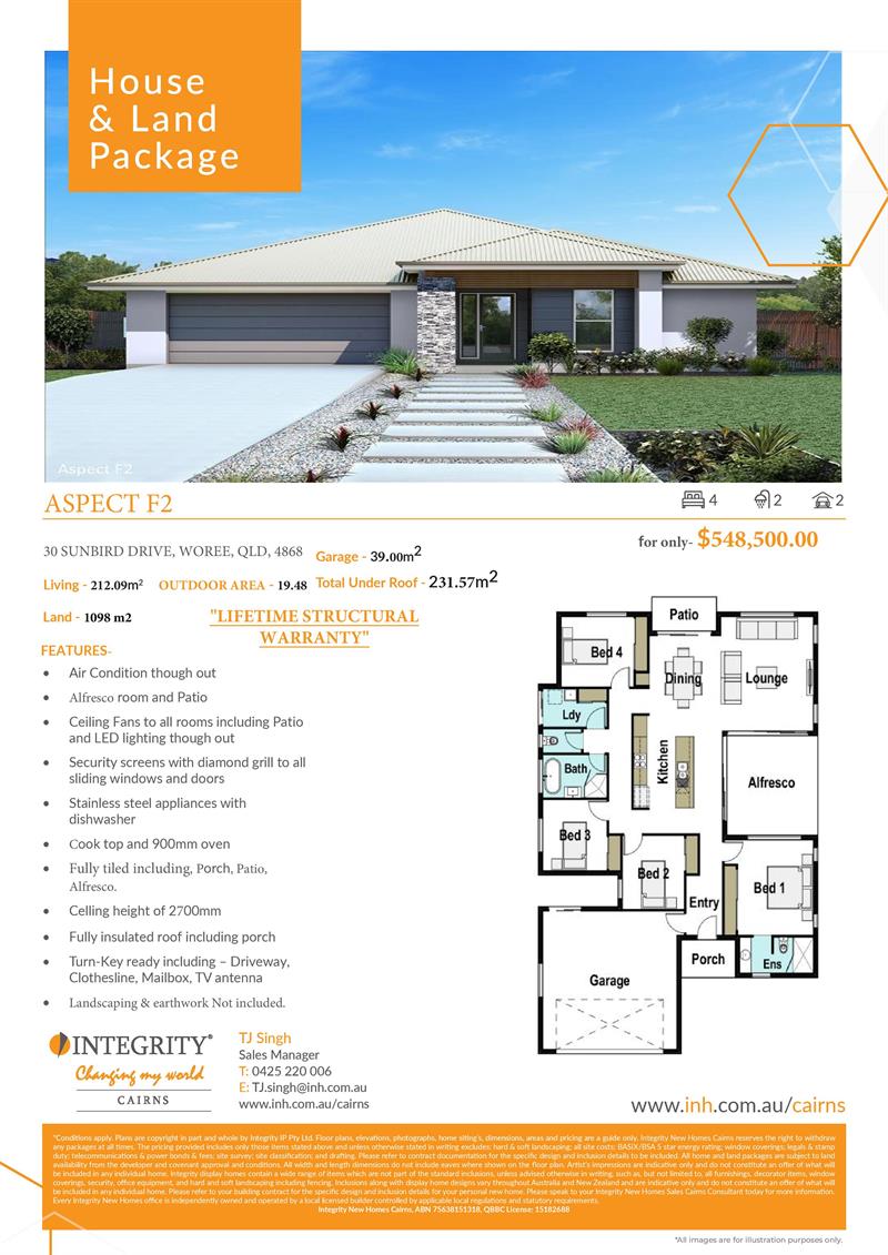 Modern Living with Scenic Views 20211271161 Integrity New Homes House And Land