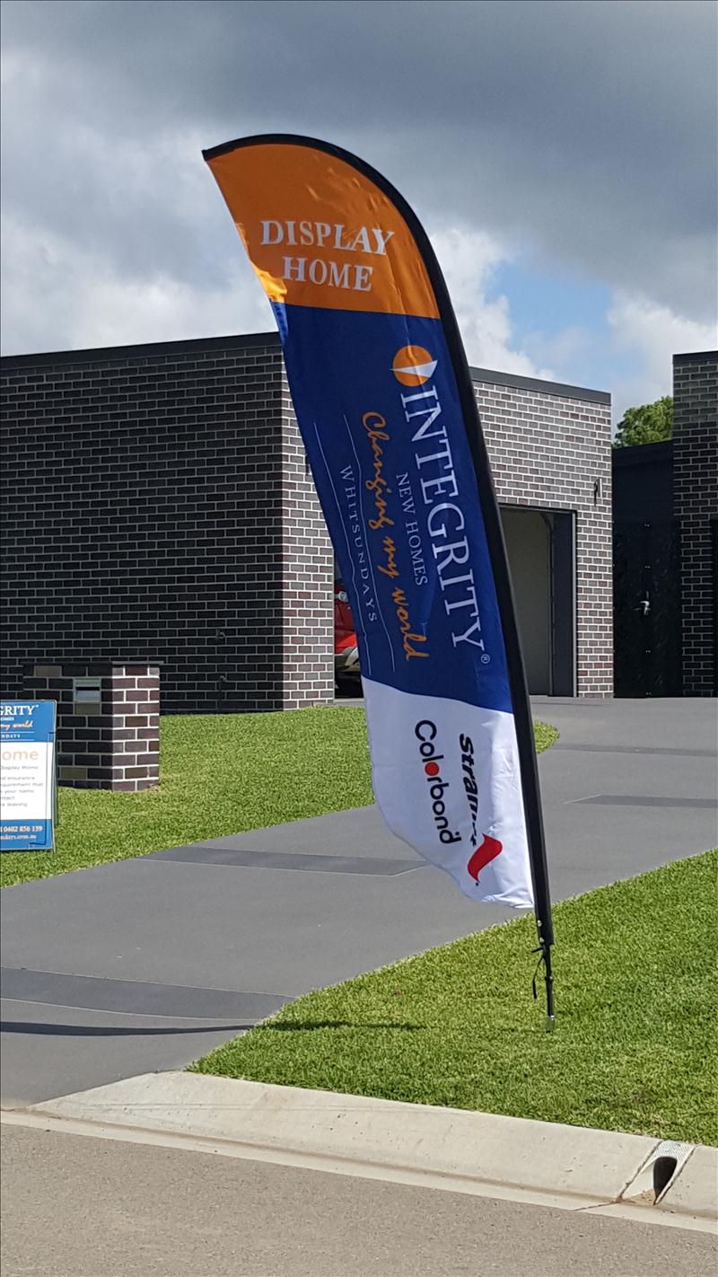Display Home Flags