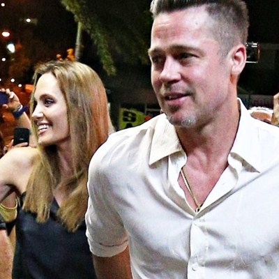 Angelina Jolie and Brad Pitt