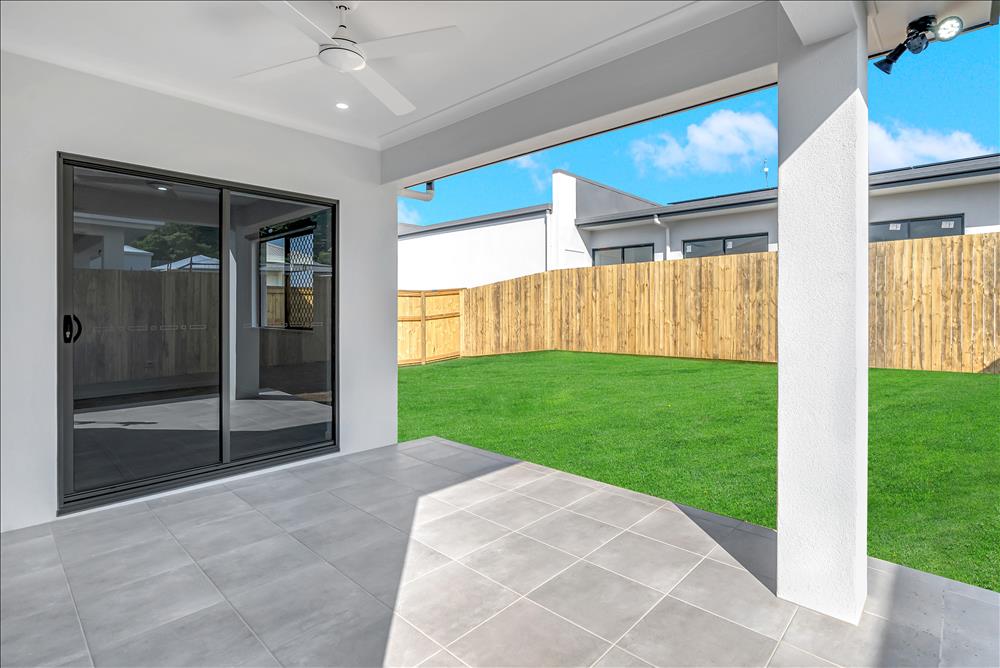 Home Design External. Alfresco. New Home in Trinity Beach.