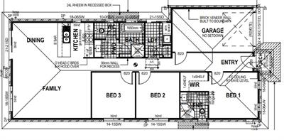 build your dream home in Morphett Vale floor plan - Lot 18, Debham Street, MORPHETT VALE, 5162