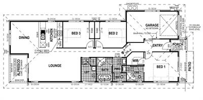 Land On Lincoln Avenue, floor plan - Lot 2, 8 Lincoln Avenue, Warradale, 5046