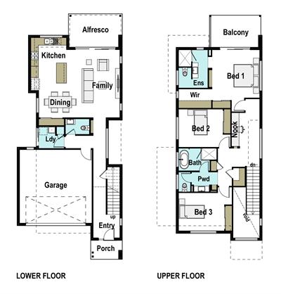 Designer Inclusions - Ascot Double Storey BLAKEVIEW floor plan - 25 Grandview Place, BLAKEVIEW