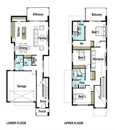 Ascot floor plan - Lot 1349, Portillo Dr "Winterfield Estate", Winter Valley , 3356