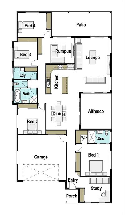 Coogee 202310313562 floor plan - Lot 17, Grant St "Prosper Estate", Sebastopol , 3356