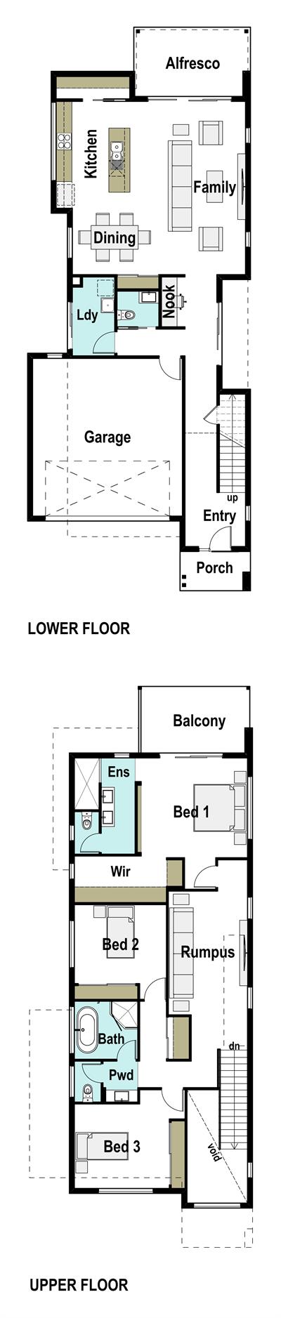 House and Land within the enchanting Ballina Estate. floor plan - Lot 651, 2 Fagan Place , CUMBALUM, 2478