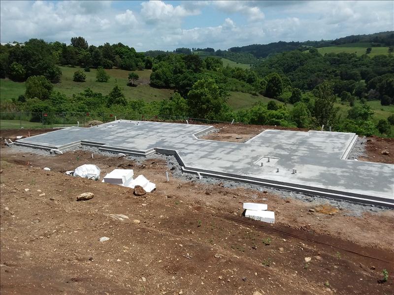Another slab down!