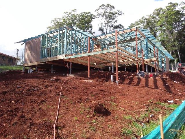 WORK POWERS AHEAD ON GOONELLABAH STEEP SITE STUNNER