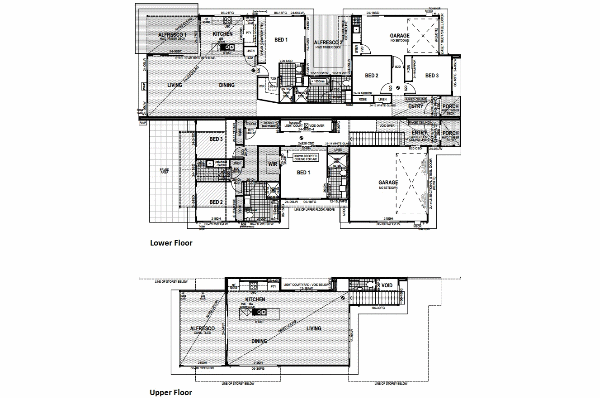 Hunter Valley Custom Home Floor Plan