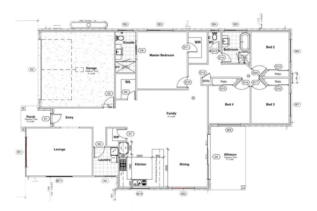 Mackay 230 - F1 (INH - 52 Emila Road, Kembla Grange) Floor Plan