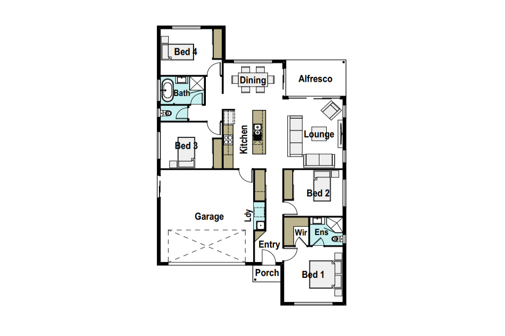 Presence 175 (INH - 20 Nethercote St, Mollymook) Floor Plan