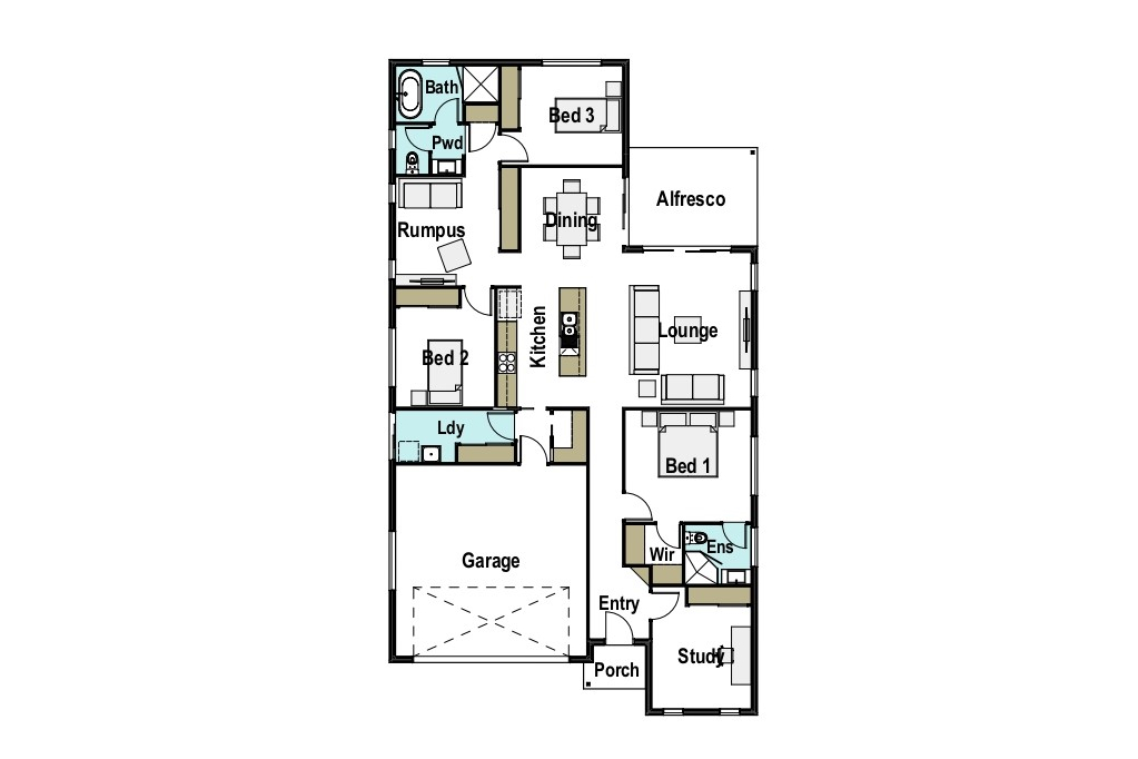 Modified Saltwater 200 Floor Plan