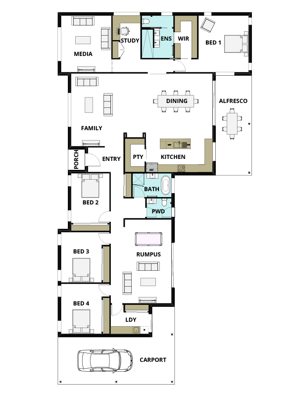 Jardine 335 Design Detail and Floor Plan Integrity New Homes