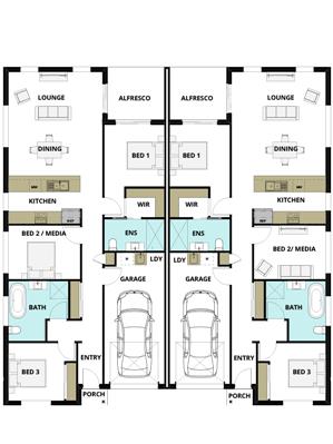 House Design Floor Plan Tweed 275