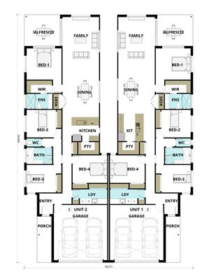 House Design Floor Plan Olive 430