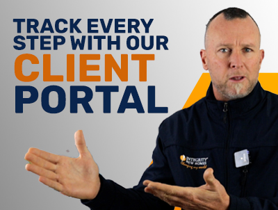 Track every step with our client portal