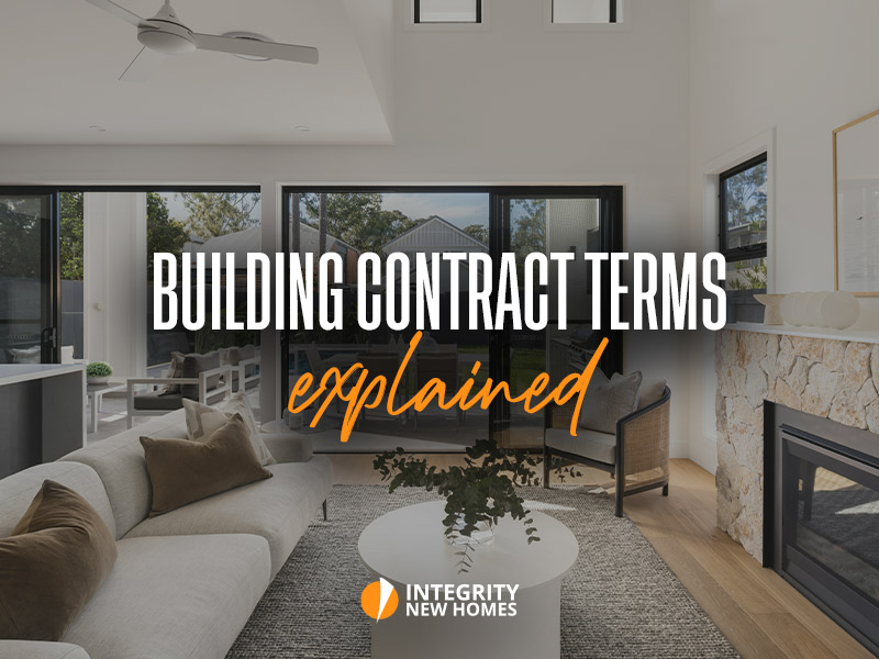 Building Contract Terms Explained