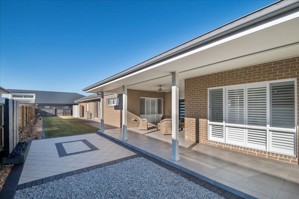 Home Design External. Alfresco. Outside View.