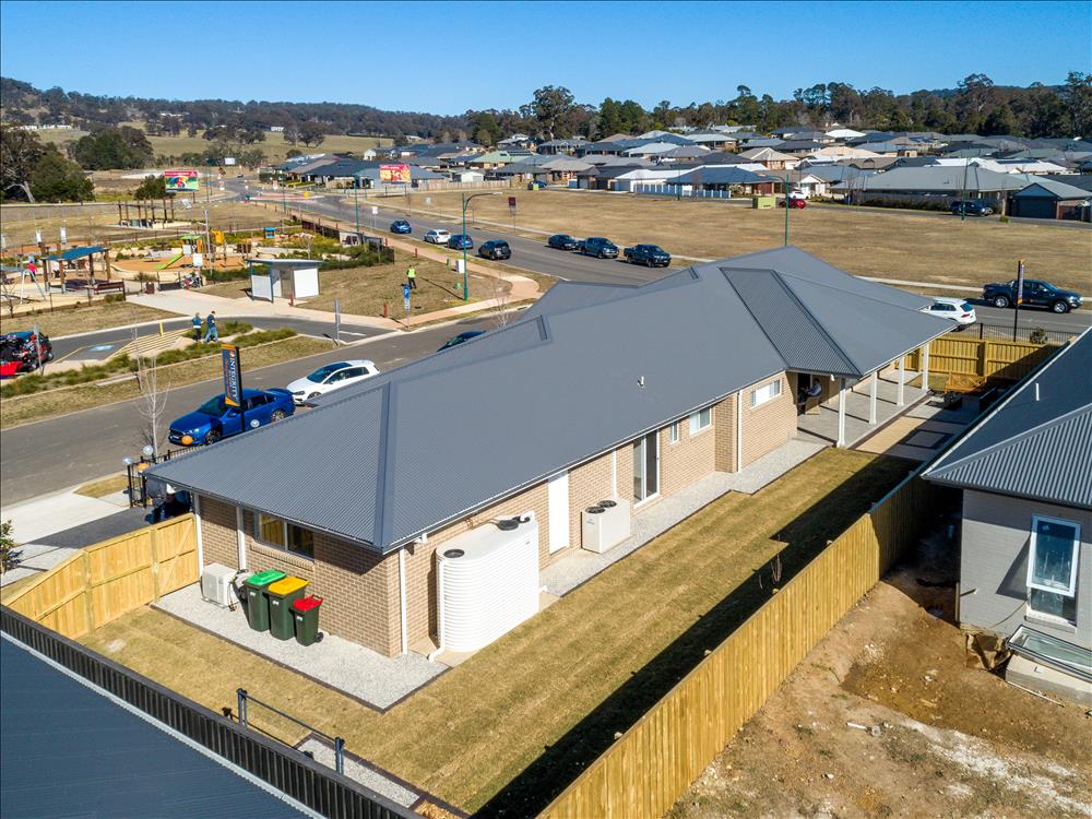 Home Design External. Bird's eye view. Side View