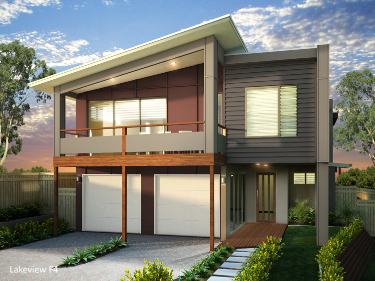  Contemporary Double Story Home
