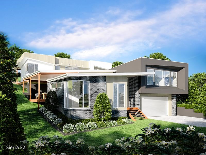 Building on steep site