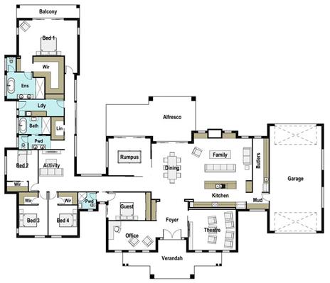 Enormous home in a perfect location floor plan - Lot 101, Lingerwood estate, Kellys Plains, 2350