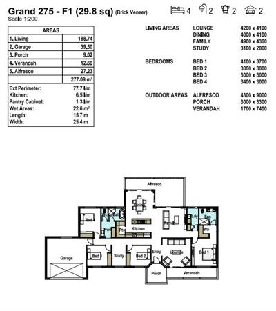 Turn Key House and Land Package 202162117215 floor plan - 49 Tobruk Road, Inverwgowrie, 2358