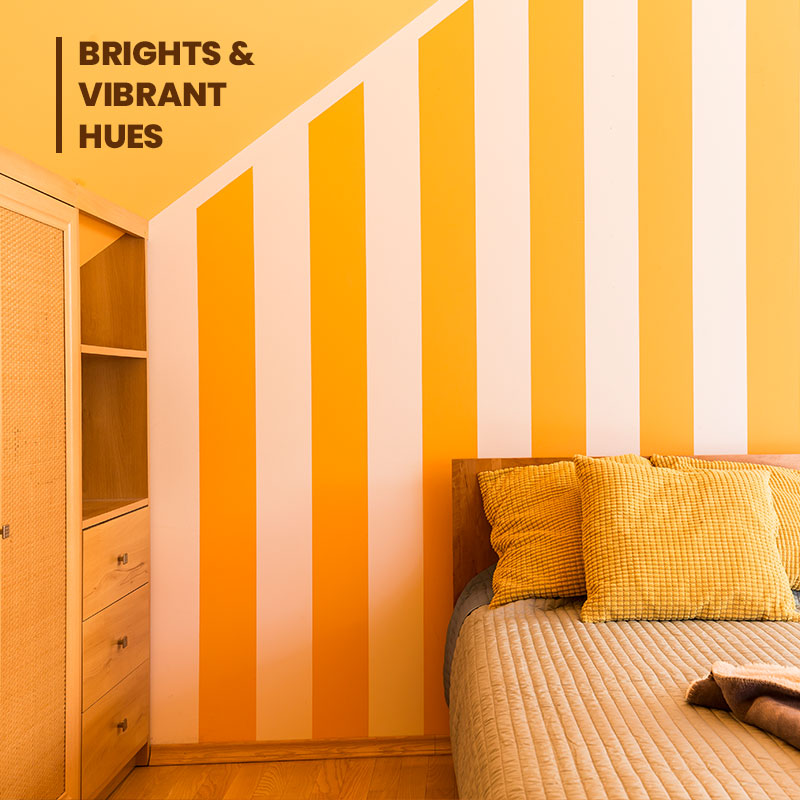 Active brights and vibrant hues