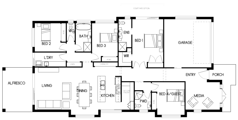 Melrose 25C Design Detail and Floor Plan Integrity New Homes