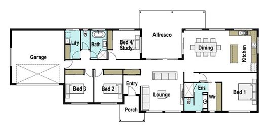 Lot 61, 34 George Cutter Avenue, Renwick floor plan - Lot 61, 34 George Cutter Avenue, Renwick, 2575