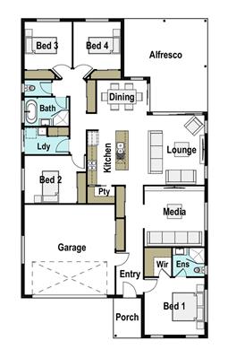 Presence F-1 220 'Turn-key' floor plan - Lot 105, 5 Allen Avenue, Renwick, 2575