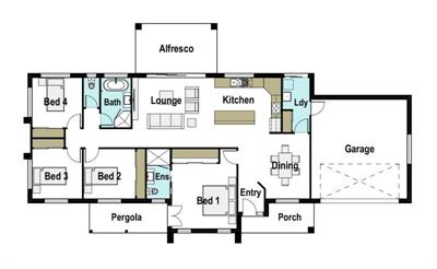 The Perfect House and Land for the Family in Ratcliffe starting from $897,200 floor plan - Lot 1002, McKinnon Street, Wyee, 2259