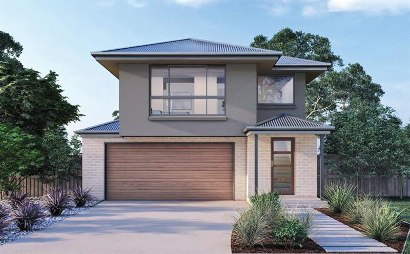 Caxton design tow stories on narrow block Integrity New Homes House And Land