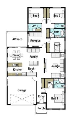 House Design Floor Plan Avalon 230