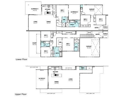 House Design Floor Plan Casilda 400