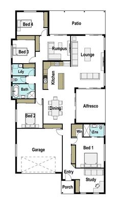 House Design Floor Plan Coogee 305