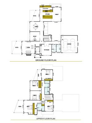 House Design Floor Plan Stockton 345