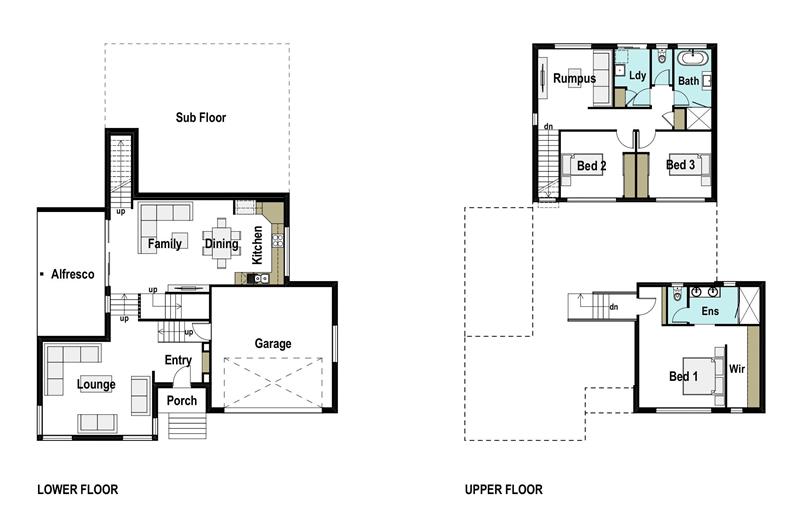 House Design Render Sierra 260
