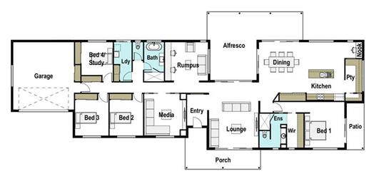 House Design Floor Plan Genesis 355
