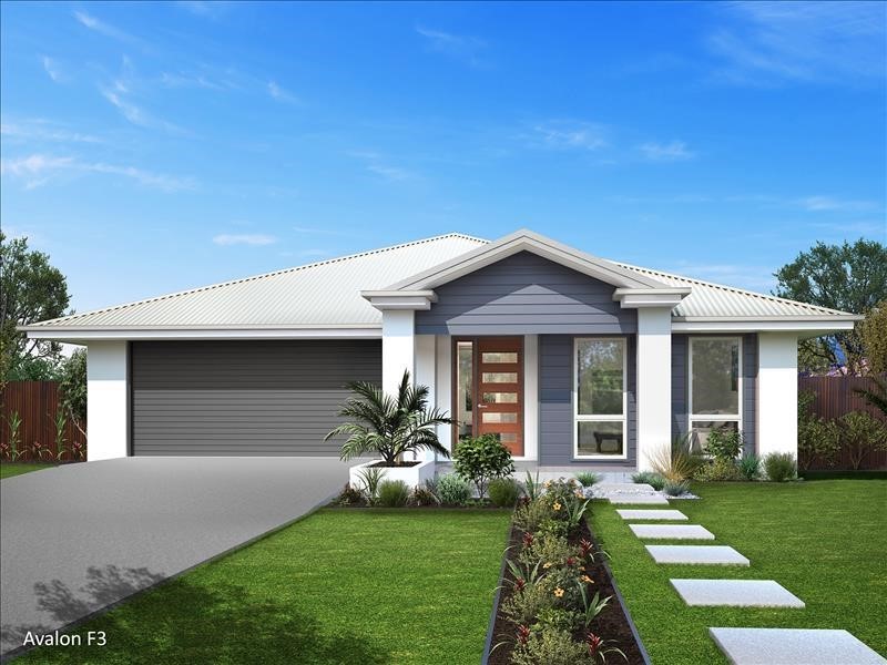 Hampton facade within rural aspect Macksville Heights estate without breaking the bank (Avalon 190 F Integrity New Homes House And Land