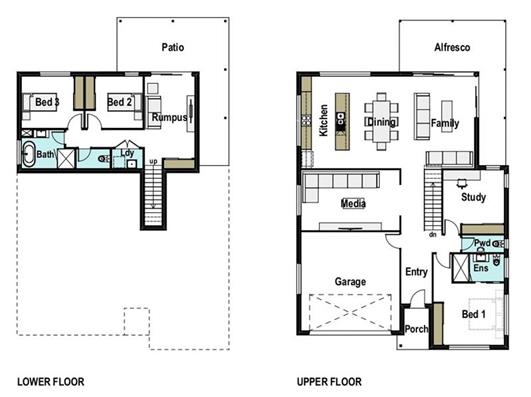 House Design Floor Plan Banksia 275