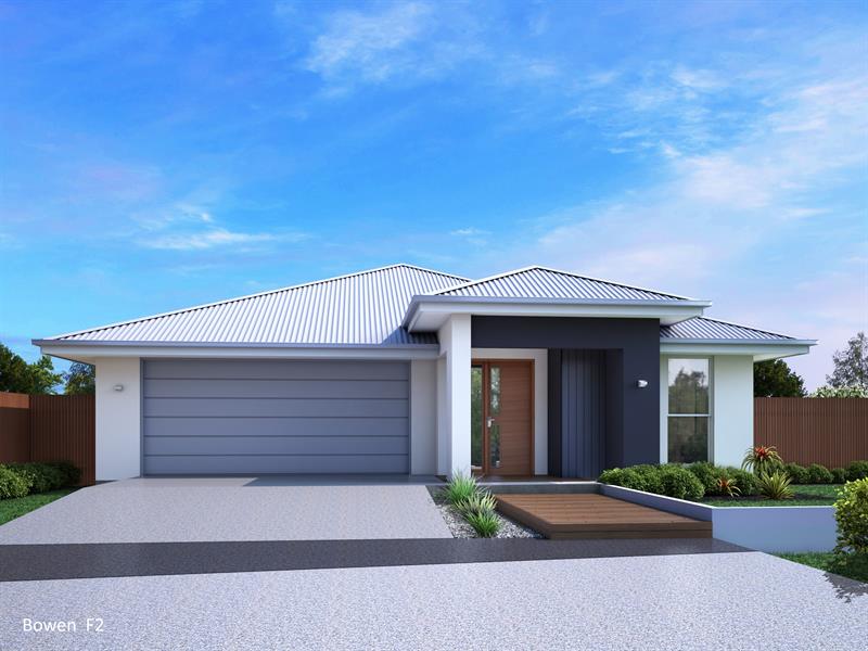 Spaciouse family home with multiple living spaces and a stylish facade (Bowen 260 F2) Integrity New Homes House And Land