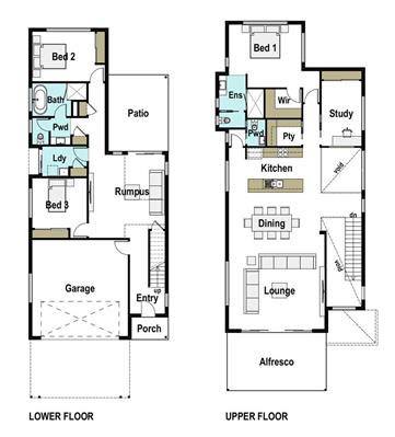 House Design Floor Plan Heights 295