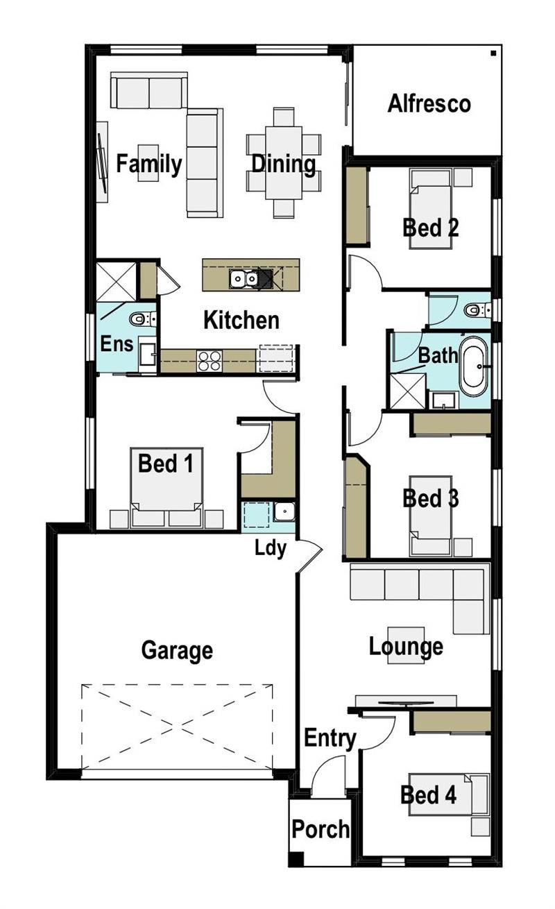 Enjoy Countryside Living in Modern family homes 202121212511 Integrity New Homes House And Land