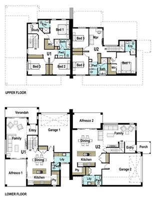 House Design Floor Plan Whitby 470